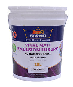 Crown Vinyl Matt Luxury Emulsion - 20L
